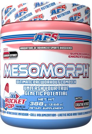 APS NutritionAPS Nutrition MESOMORPH 25 ServingsPre - WorkoutPink Lemonade811836023107