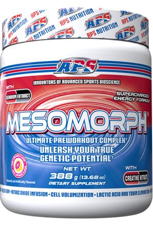 APS NutritionAPS Nutrition MESOMORPH 25 ServingsPre - WorkoutPink Lemonade811836023107