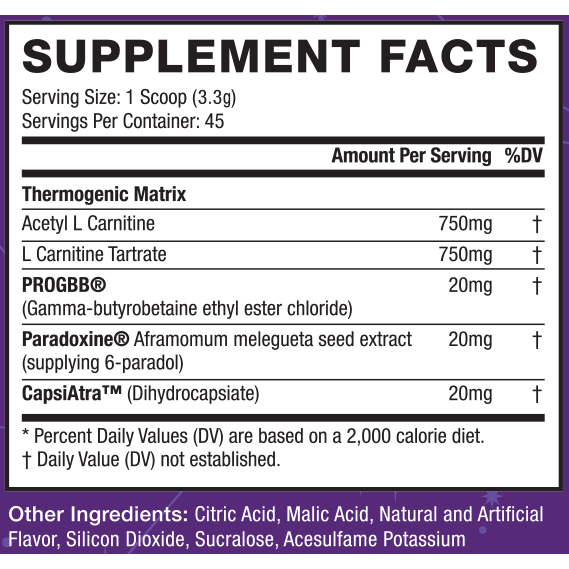 AstroFlavAstroFlav Drip Stim Free Fat Burner (45 Servings) with ProGBB, Paradoxine, CapsiAstra, Acetyl LCarnitine & LCarnitine TartrateFat BurnerPink Lemonade754697665874