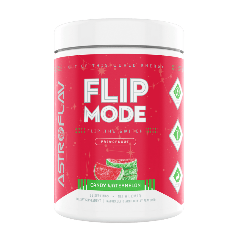 AstroFlavAstroFlav Flip Mode (25 Servings) 350mg Caffeine, Pump, Beta Alanine, Eria Jarensis, Theanine, DMAE, Alpha YohimbinePre - WorkoutCandy Watermelon853065008463