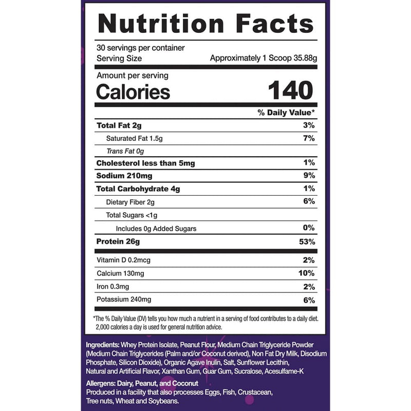 AstroFlavAstroFlav IsoMix Premium Whey Protein Isolate (30 Servings) 25g Protein, 6 FlavorsProteinChocolate Peanut Butter Puff853065008210