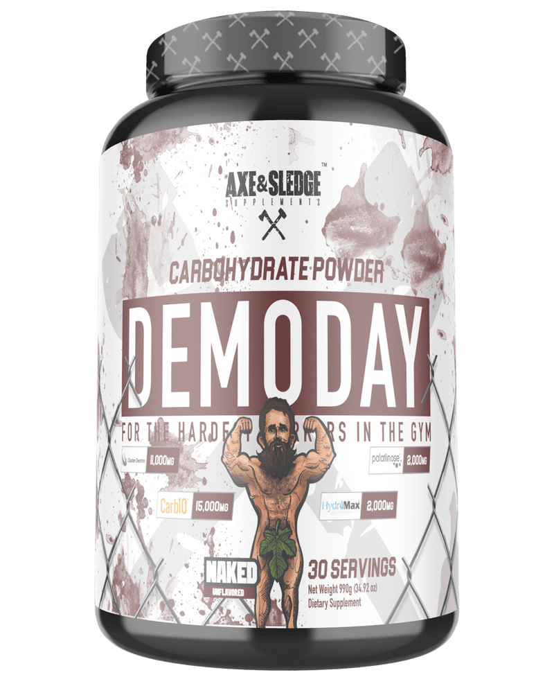 Axe & SledgeAxe & Sledge Demo Day, Carbohydrate Powder 30 ServingsCarbohydrate PowderNaked753577017079