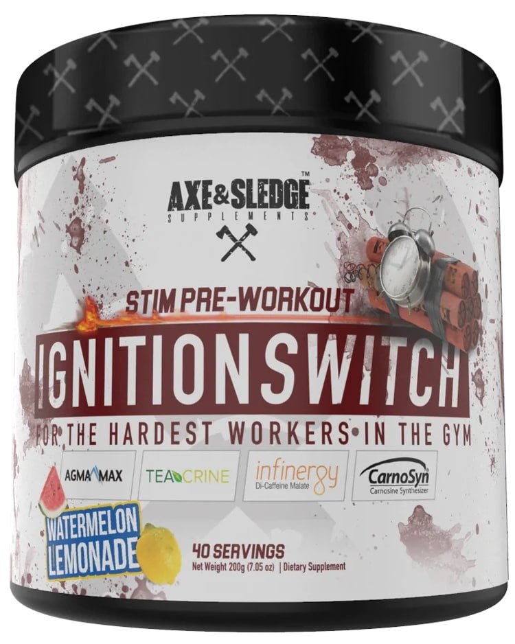 Axe & SledgeAxe & Sledge IGNITION SWITCH PreStimPre - WorkoutWatermelon Lemonade753577015211