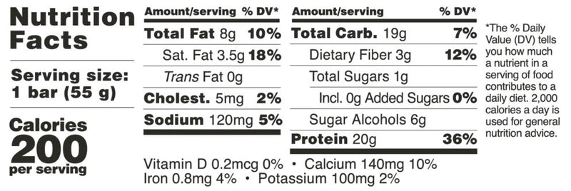 BareBellsBarebells Protein Bars High Protein, No Added Sugar, Perfect on The Go, Low Carb, Good as Breakfast Bars, 1.9oz BarsProtein BarHAZELNUT & NOUGAT850000429222