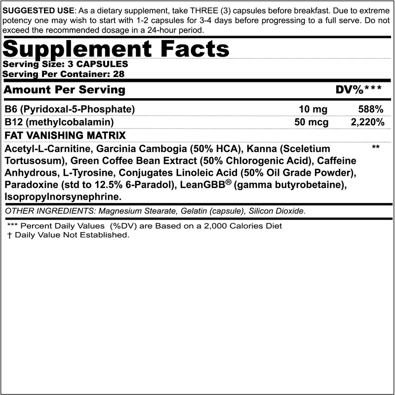 Black Magic SupplyBlack Magic Supply MAGIC ERASER Potent Thermogenic 84ctFat Burner746477744893