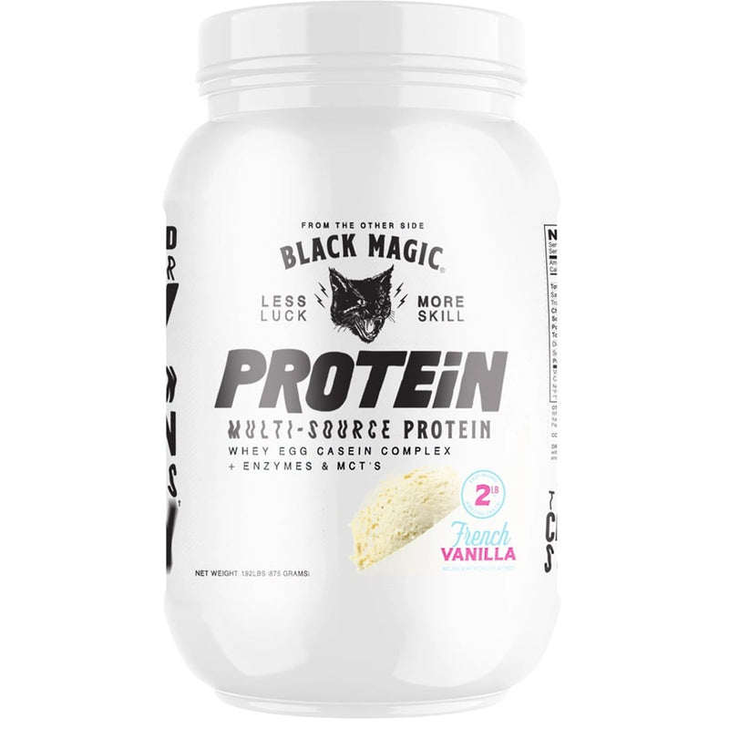 Black Magic SupplyBlack Magic Supply Multisource Protein Powder with Egg Casien Complex, Enzymes & MCT 2lbProteinFRENCH VANILLA860002678399