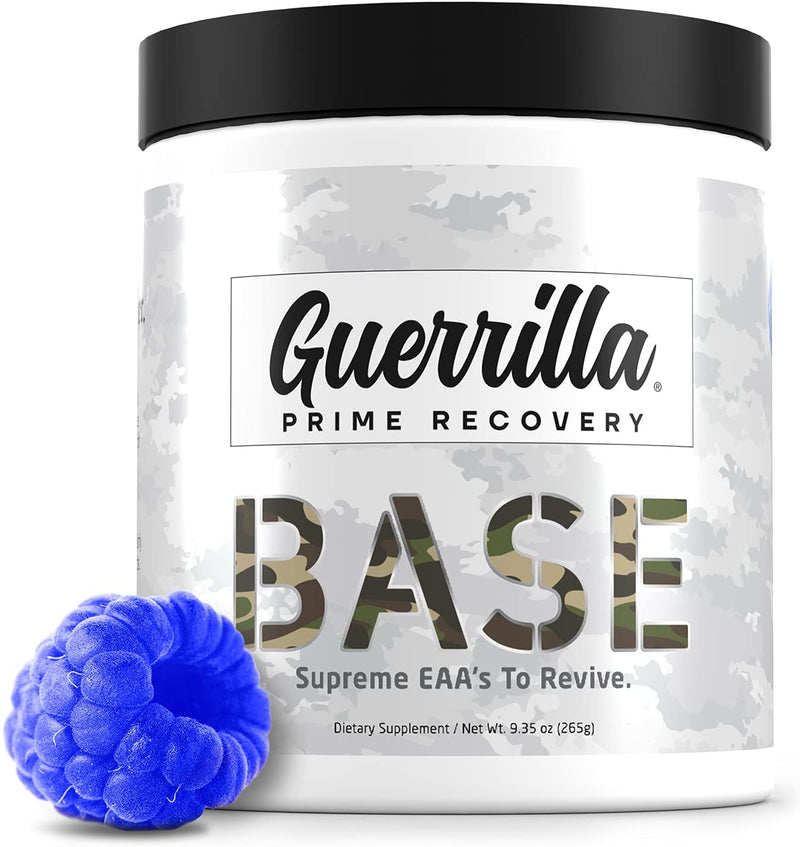 BLACKMARKETBLACKMARKET BASE EAA's from Guerilla Prime Recovery (7,000mg EAA + 300mg Electrolytes) 30 ServingsAmino AcidsBlue Razz858113007702