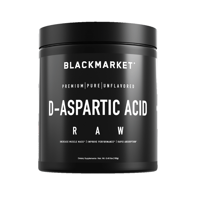 BLACKMARKETBLACKMARKET Black Market DAspartic Acid, 3g 60 ServingsMen's Health858113007214