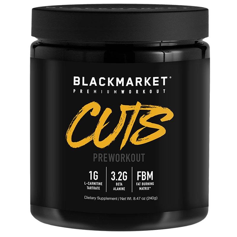 BLACKMARKETBLACKMARKET Cuts 30 ServingsPre - WorkoutTiger's Blood858113007276