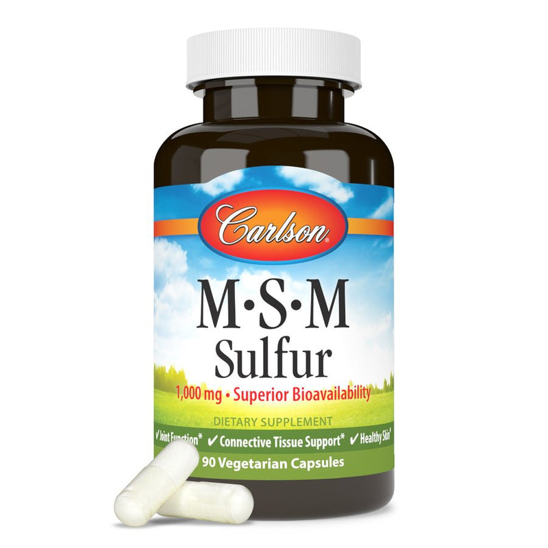 CarlsonCarlson Carlson MSM Sulfur 1,000 mgJoint Support90 Capsules088395087219