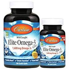 CarlsonCarlson Elite Omega3, 1600 mg, 90 + 30 countOils & Omega 3s088395017148