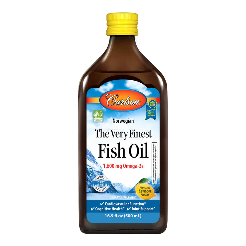 CarlsonCarlson Norwegian, The Very Finest Fish Oil Liquid 1,600 mgOils & Omega 3s500 mL Lemon Flavor088395015458