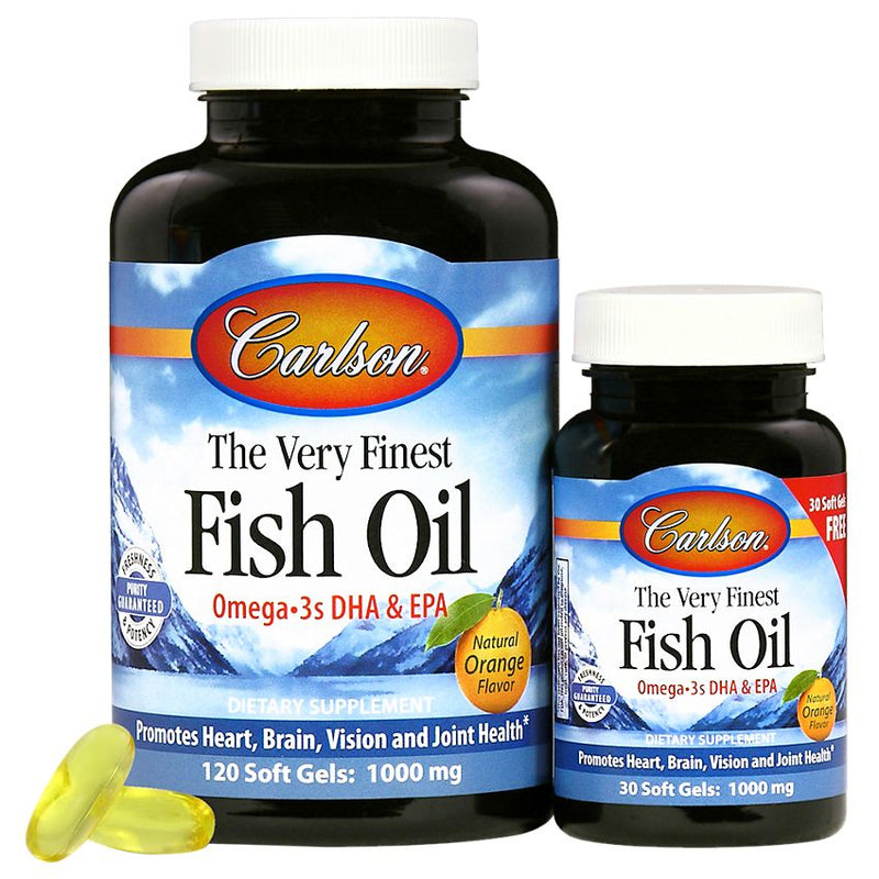 CarlsonCarlson The Very Finest Fish Oil, 700 mg, 120 + 30 countOils & Omega 3s088395016349