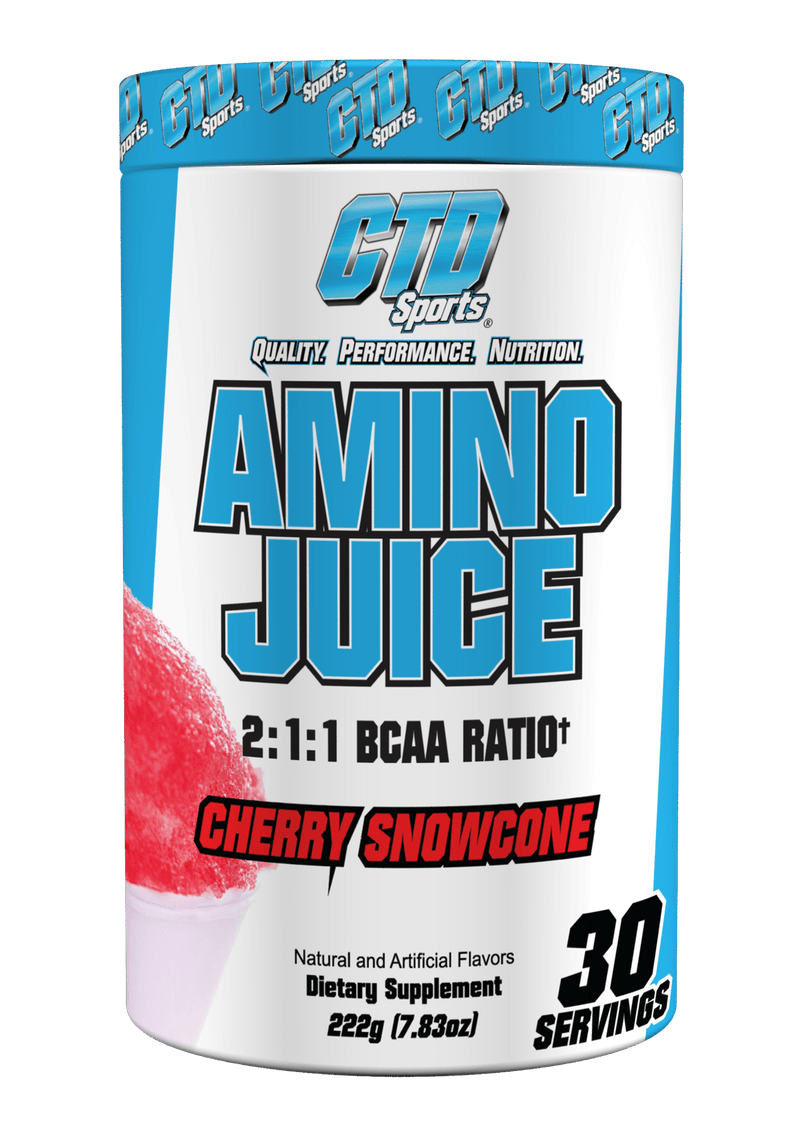 CTD SportsCTD Sports AMINO JUICE 30 ServingsAmino AcidsCherry Snowcone852228007107