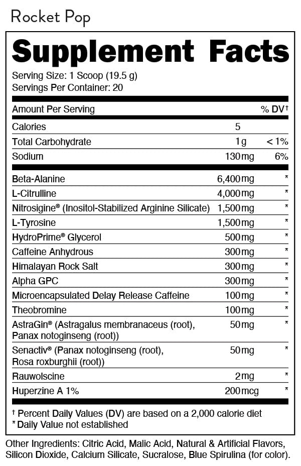 DAS LabsDAS Labs Mother Bucker Pre - workout w/ 6.4g Beta - Alanine 30 servingsPre - Workout810131950033