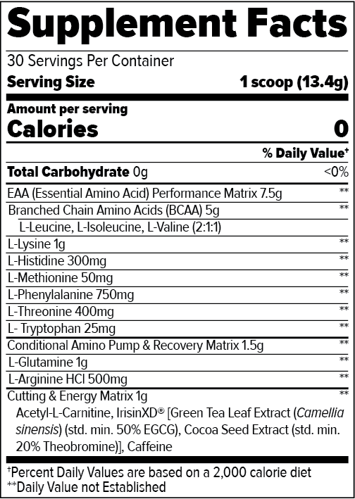 FinaFlexFinaFlex EAA Hardcore (30 Servings) 7.5g EAA Performance Matrix + 1g Cutting & Energy MatrixAmino AcidsPsycho Peach810020721577