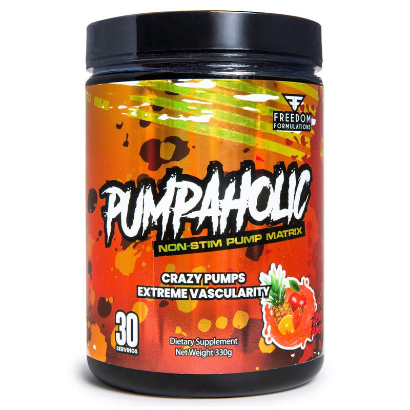 Freedom FormulationsFreedom Formulations Freedom Formulations PUMPAHOLIC (30 Servings) NonStim Pump MatrixPre - WorkoutFruit Punch850025287043