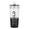 FUELDFUEL Branded Ice Shaker Tumbler, Stainless Steel Insulated Water Bottle without Straw 26ozShaker BottleBLACK/WHITE794604480152