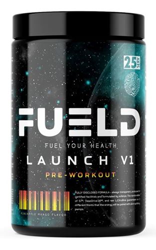 FUELDFUELD Launch V1 Pre - Workout, Insane Energy Blend, Out Of This World Pump Matrix 25/50 servingsPre - WorkoutPeach Rings196852313785