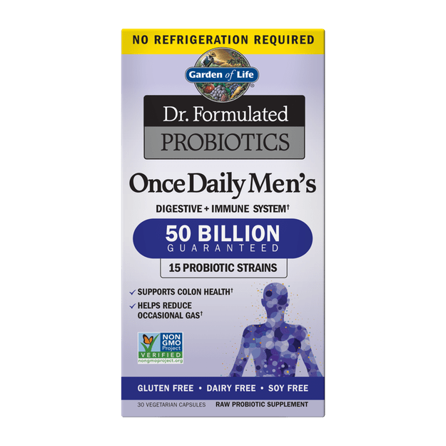 Garden of LifeGarden of Life Once Daily Men's Probiotics 50 Billion (Digestive + Immune System) 30 CapsulesDigestion Aid658010118293