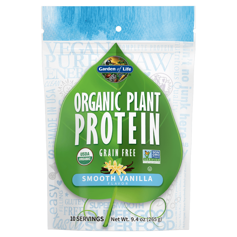 Garden of LifeGarden of Life Organic Plant Protein Grain Free 9.4oz, 10 ServingsPlant - based Protein658010118026