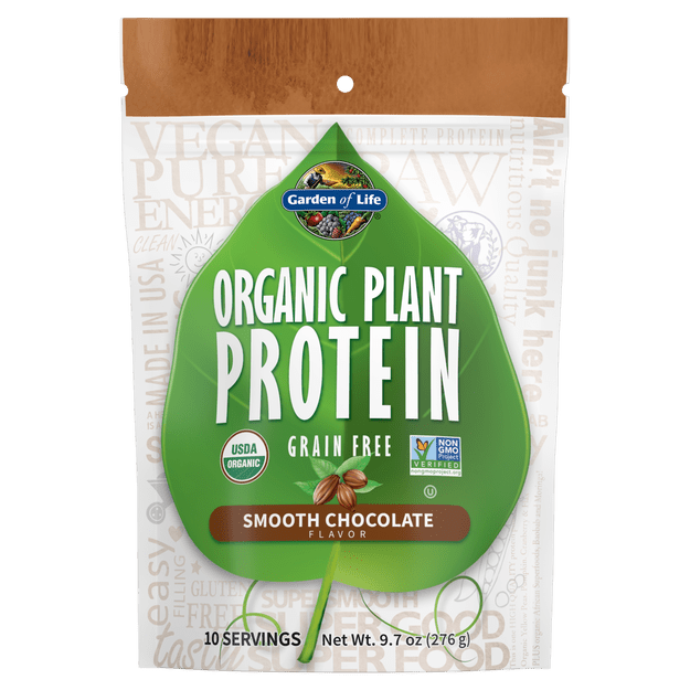 Garden of LifeGarden of Life Organic Plant Protein Grain Free 9.4oz, 10 ServingsPlant - based Protein658010118033