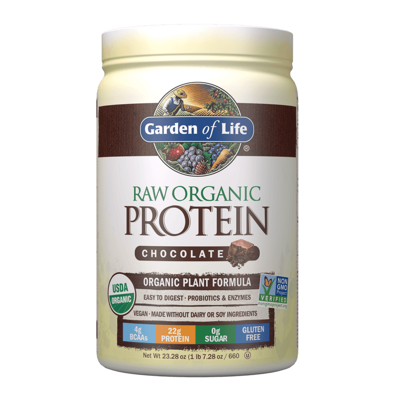 Garden of LifeGarden of Life Raw Organic Plant Protein + Probiotics & Enzymes (24g Protein + 4g BCAAs + 0g Sugar) 20 servingsPlant - based Protein658010115940