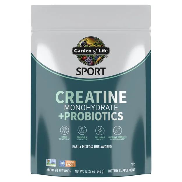 Garden of LifeGarden of Life Sport Creatine Monohydrate + Probiotics 60 servingsProtein658010134040