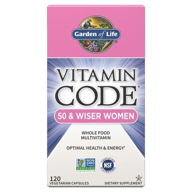 Garden of LifeGarden of Life Vitamin Code 50 & Wiser Women 120 capsVitamins & Minerals658010113670