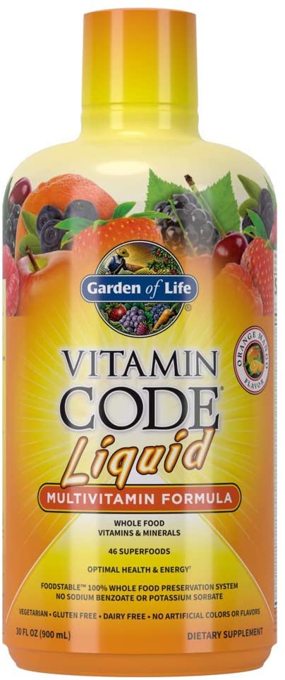 Garden of LifeGarden of Life Vitamin Code Liquid Multivitamin Formula (30 Servings)Multivitamin658010114325