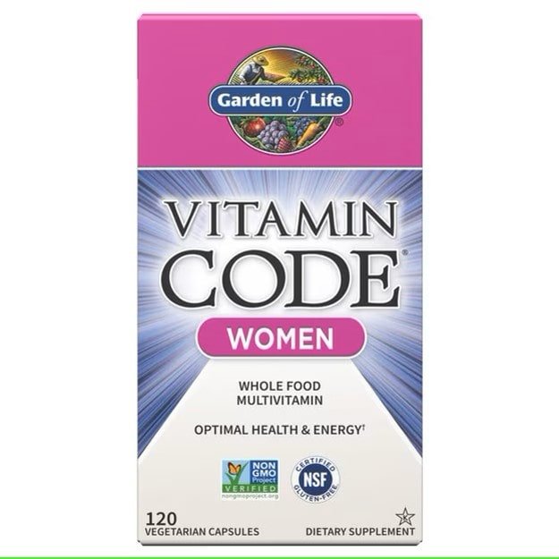 Garden of LifeGarden of Life Vitamin Code Women's Multi, Vitamins Iron, Folate & Probiotics for Women's Energy, VegetarianVitamins & Minerals658010115506