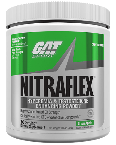 GAT SportGAT Sport NITRAFLEX 30 ServingsPre - WorkoutGreen Apple859613648884