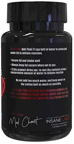 INSANE LABZINSANE LABZ Smelling Salts Wake the Dead, Extremely Potent, Enhanced with SpearmintPre - Workout051497274382