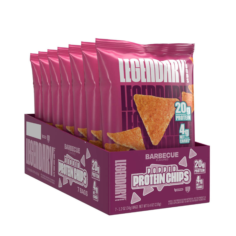 Legendary FoodsLegendary Foods, Popped Protein Chips 20g Protein Snack 1.2ozBBQ810035972063