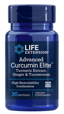 Life ExtensionLife Extension Advanced Curcumin Elite turmeric extract, Ginger & Turmerones 30 soft gelsImmune Support737870232438