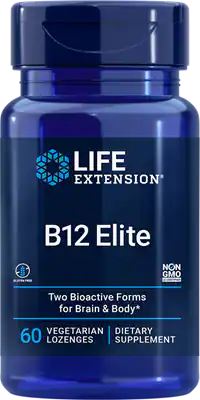 Life ExtensionLife Extension B12 Elite, 60 vegetarian lozengesVitamins & Supplements737870241966