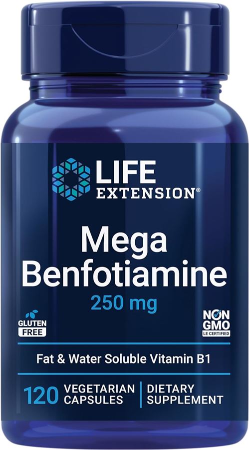 Life ExtensionLife Extension Mega Benfotiamine Healthy glucose metabolism, high potency 120 Veg CapsMen's Health737870925125