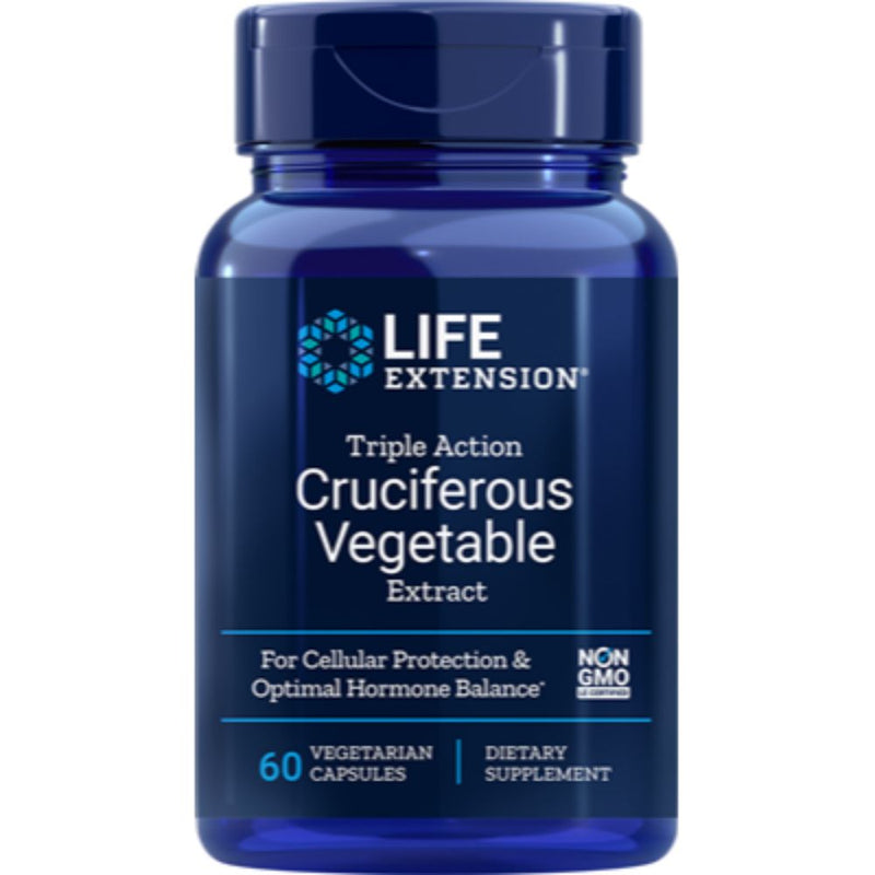 Life ExtensionLife Extension TripleAction Cruciferous Vegetable Extract 60 Vegetarian CapsulesVitamins & Minerals737870146865