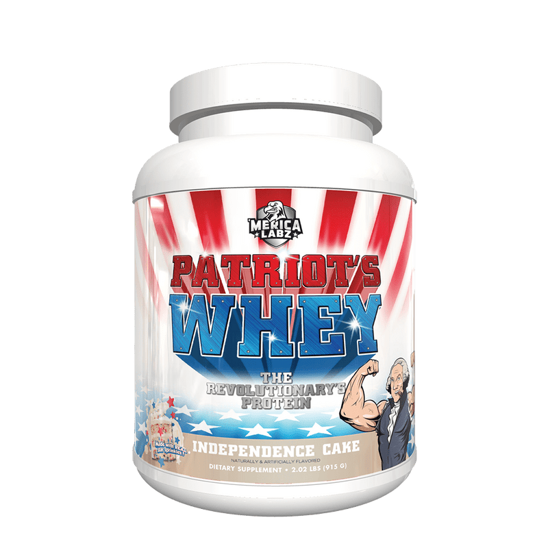 'Merica LabzMerica Labz Patriot's Whey The Revolutionary's Protein 2lbProtein2.02lb - Independence Cake672975009380