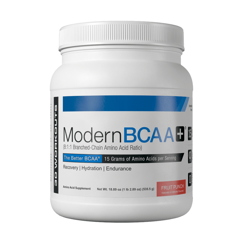 Modern Sports NutritionModern Sports Nutrition Modern BCAA+ The Better BCAA 30 ServingsAmino AcidsFruit Punch764595564476