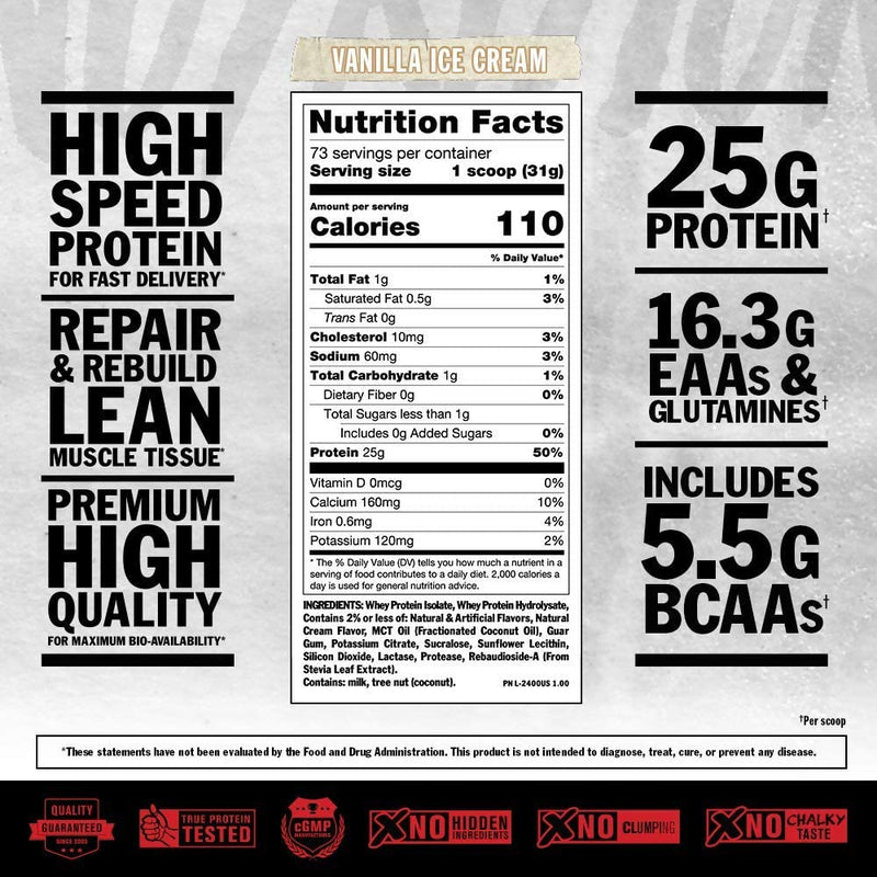 MutantMutant ISO Surge Whey Protein Isolate Powder, Build Muscle, Bulk and Strength, 23 servings 1.6 lbProteinBIRTHDAY CAKE