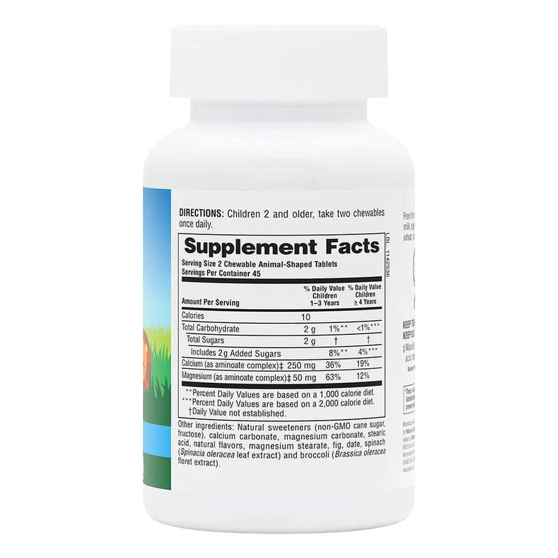 Natures PlusNatures Plus Animal Parade Calcium Children's Chewable Supplement Vanilla Sundae Flavor 90 tablets 45 servingsMultivitamin097467299962