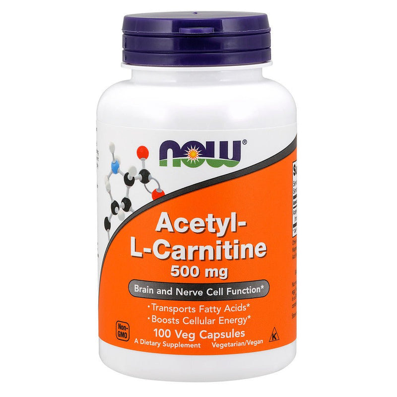 NOW FoodsNOW Foods AcetylLCarnitine 500 mg Veg CapsulesWeight Management100 Capsul733739000767