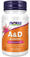 NOW FoodsNOW Foods A&D 10,000/400 Eye & Bone Health 100 soft gelsVitamins & Minerals733739003508