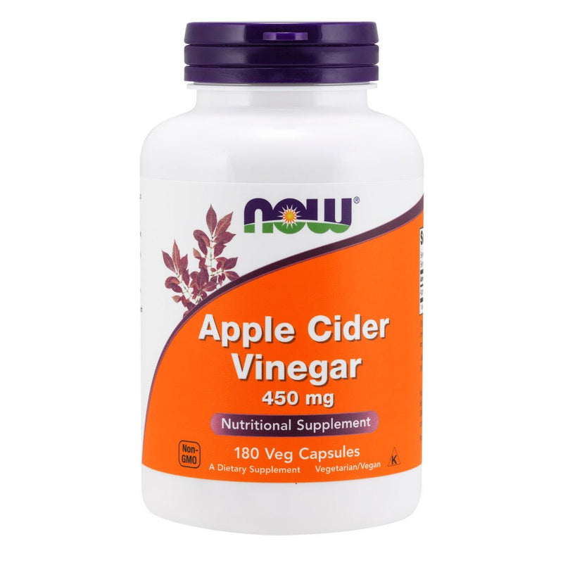 NOW FoodsNOW Foods Apple Cider Vinegar 450mg 180 Veg CapsulesDigestion Aid733739033178