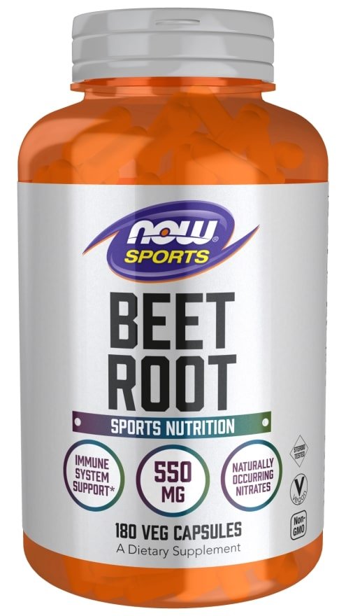 NOW FoodsNOW Foods Beet Root, Immune System Support*, 550 MG, Naturally Occurring Nitrates, 180 Veg CapSuperfoods733739050564