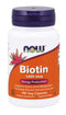 NOW FoodsNOW Foods Biotin 1000 mcg, 100 Veg CapsulesPersonal Care733739004697