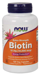 NOW FoodsNOW Foods Biotin Extra Strength 10,000 mcg 120 CapsulesPersonal Care733739004796