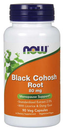 NOW FoodsNOW Foods Black Cohosh Root, 80 mg 90 Veg CapsulesHerbal Support733739046079