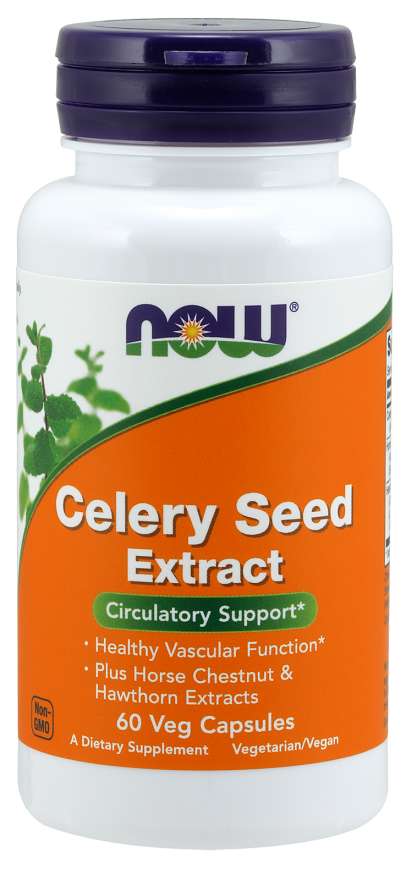 NOW FoodsNOW Foods Celery Seed Extract 60 Veg CapsulesHerbal Support733739046260